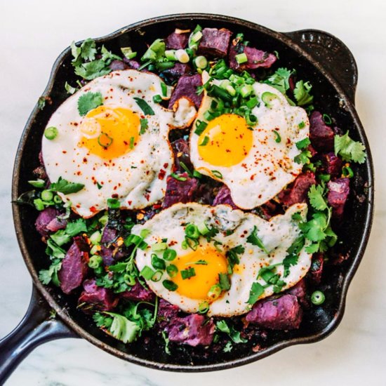 Paleo Breakfast Baked Eggs in Ham Cups POPSUGAR Fitness UK