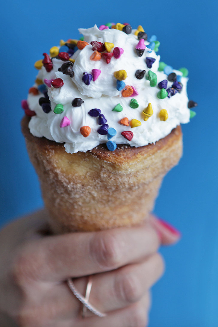 Ice Cream Churro Cone Outrageously Indulgent Meals Because YOLO POPSUGAR Food