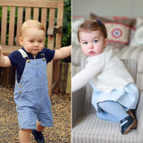 Princess Charlotte's 1-Year Portraits Side