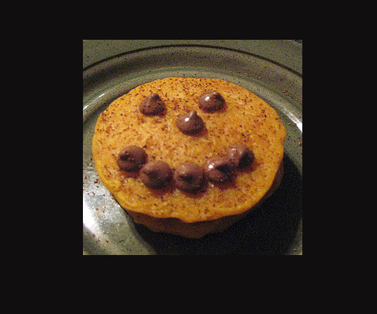 Jack-O'-Lantern Pumpkin Pancakes Jack-O'-Lantern Pumpkin Pancakes