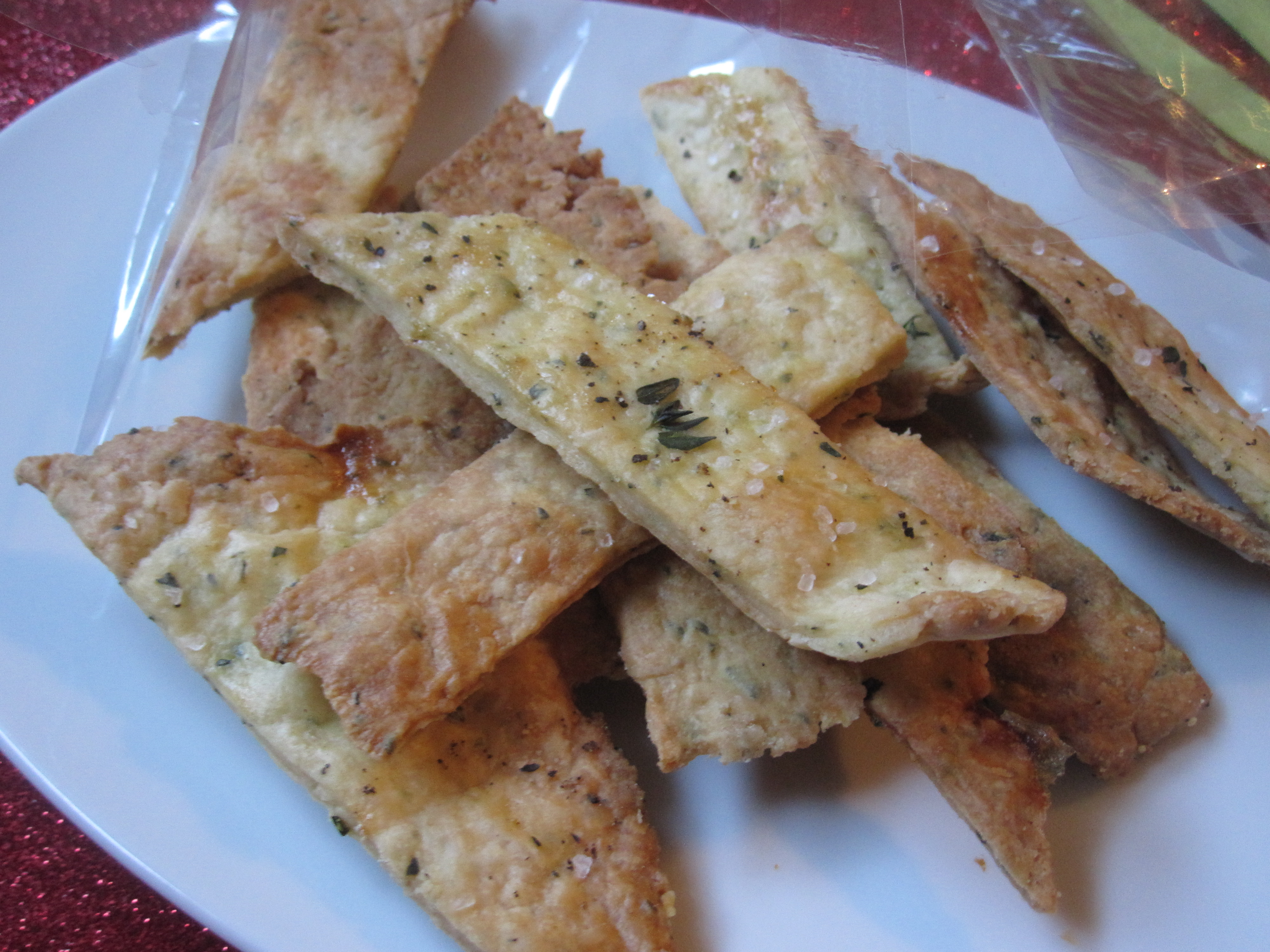 Homemade Thyme Cracker Recipe POPSUGAR Food