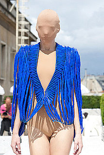 Martin Margiela Goes Artisanal with Pen Caps, False Eyelashes for Fall 2009 Couture Martin Margiela Goes Artisanal with Pen Caps, False Eyelashes for Fall 2009 Couture