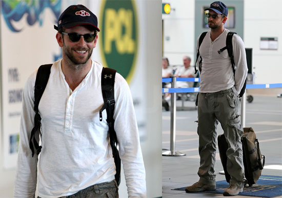 Photos of Bradley Cooper at Vancouver Airport Photos of Bradley Cooper at Vancouver Airport