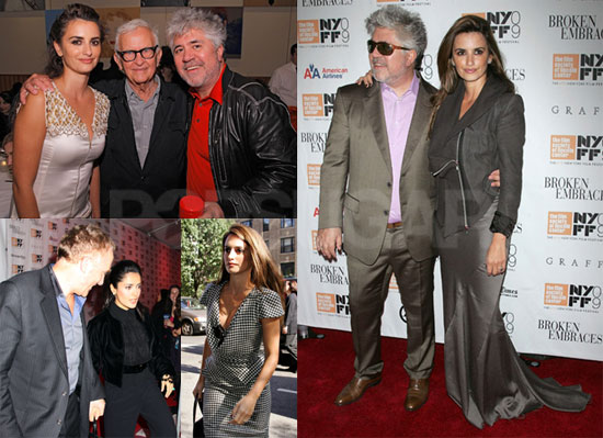 Photos of Penelope Cruz, Salma Hayek, Pedro Almodovar and Francois-Henri Pinault at Broken Embraces Events in NYC Photos of Penelope Cruz, Salma Hayek, Pedro Almodovar and Francois-Henri Pinault at Broken Embraces Events in NYC