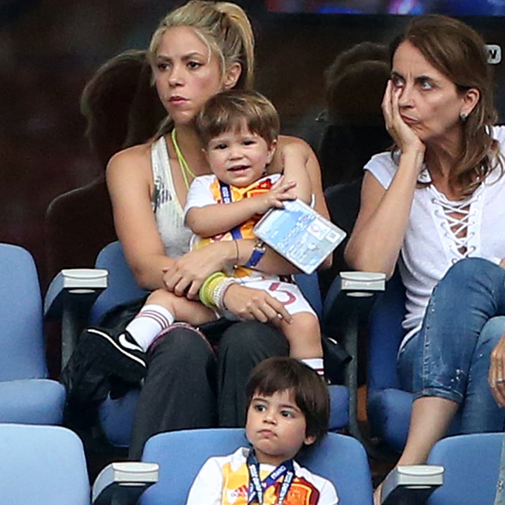 Shakira and Her Family at the Euro Cup 2016 | Photos | POPSUGAR Latina