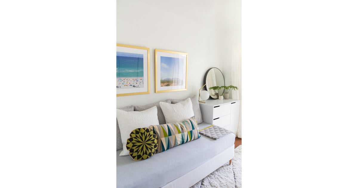 Turn Your Bed Into a Couch How to Turn a Humble Dorm Room Into a