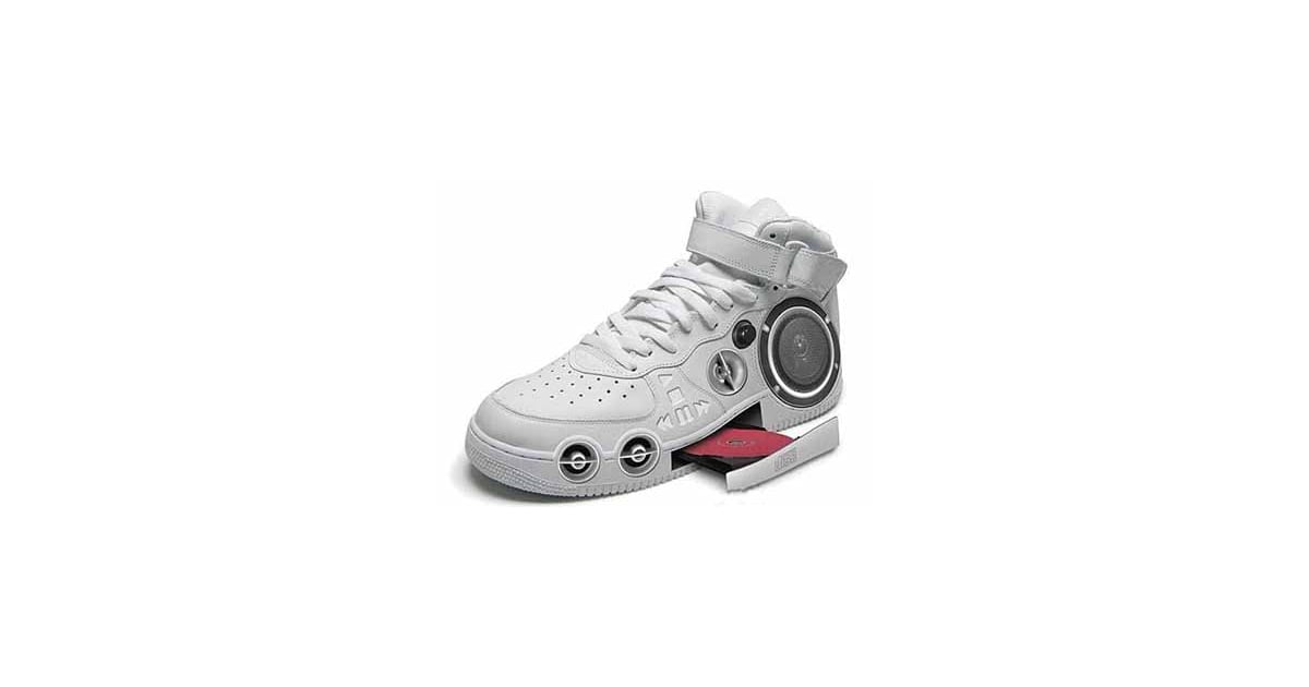 Back To The Future CDROM Sneakers POPSUGAR Tech
