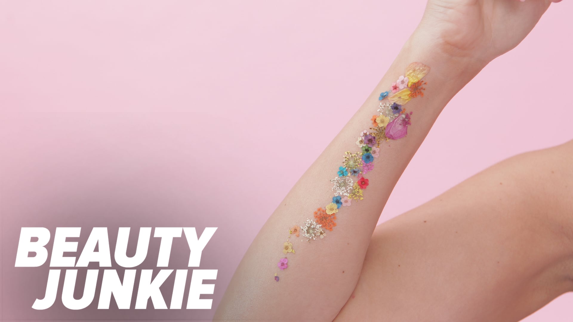 This Gorgeous Pressed Flower Tattoo Takes Only Minutes to DIY