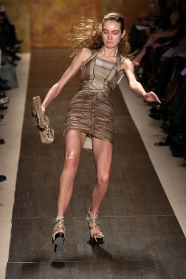 Herve Leger Fall 2009: Full of Model Falls