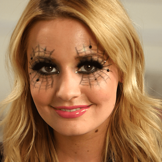 Spiderweb Makeup For Halloween