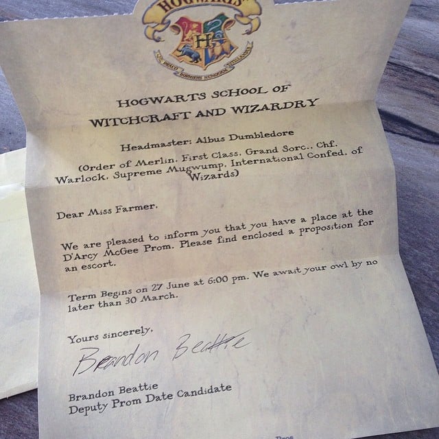 Hogwarts Letter Popsugar Love And Sex 