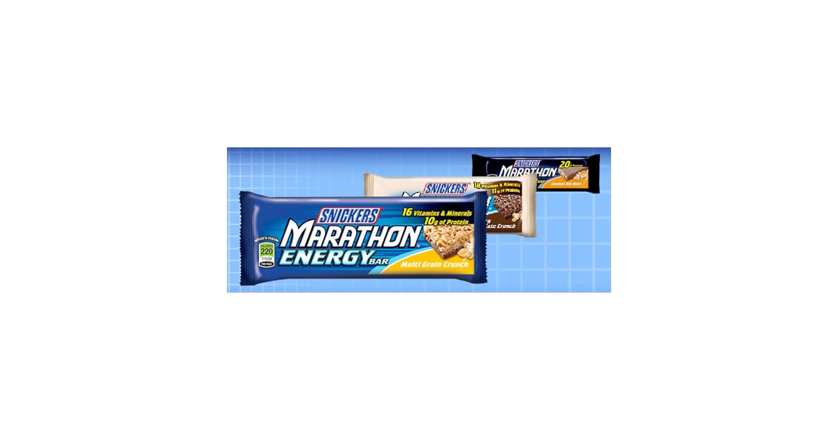 Review of Snickers Marathon Energy Bars POPSUGAR Fitness
