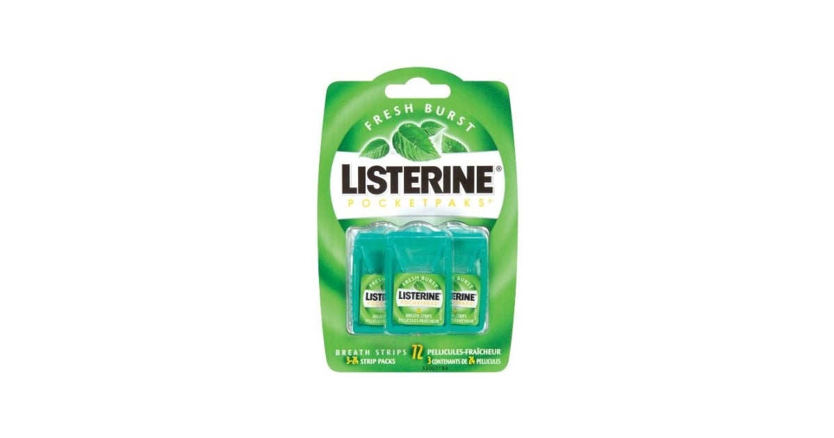 Listerine Strips 16 Essentials For a Long Car Ride POPSUGAR Smart