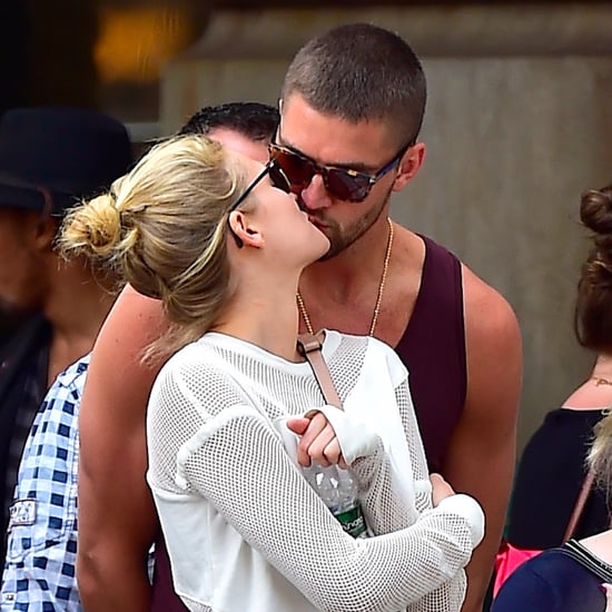 Toni Garrn and Chandler Parsons Kissing in NYC