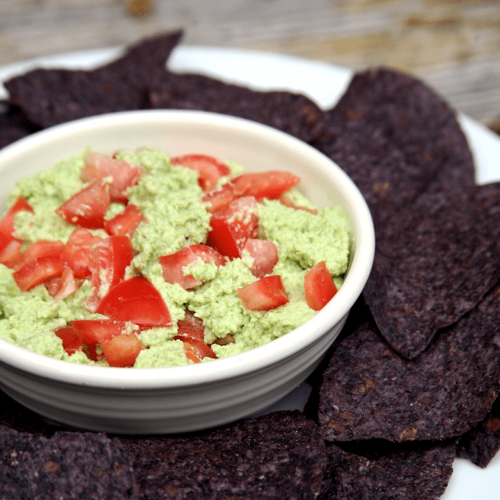 LowCal Guacamole Made With Edamame POPSUGAR Fitness