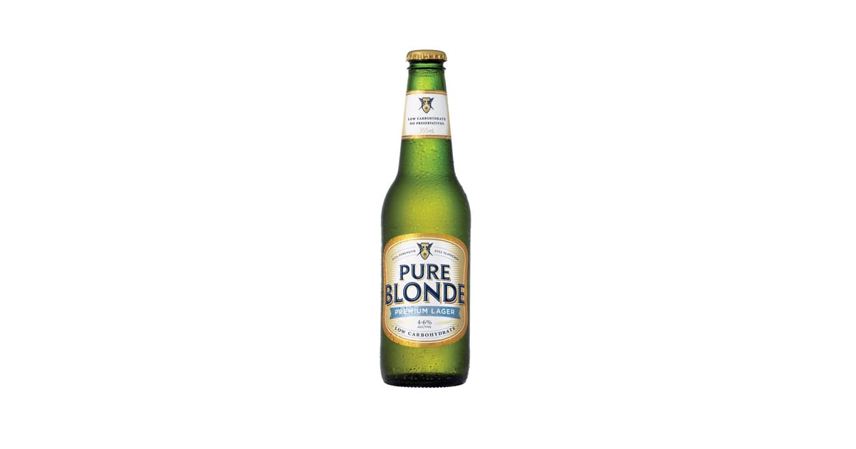 Pure Blonde Per 355ml Bottle. . . The Calories in Australia's Most