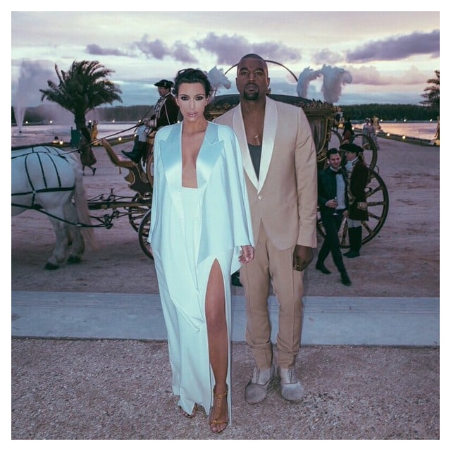 Kim Kardashian And Kanye West Wedding Pictures 2014 Popsugar Celebrity