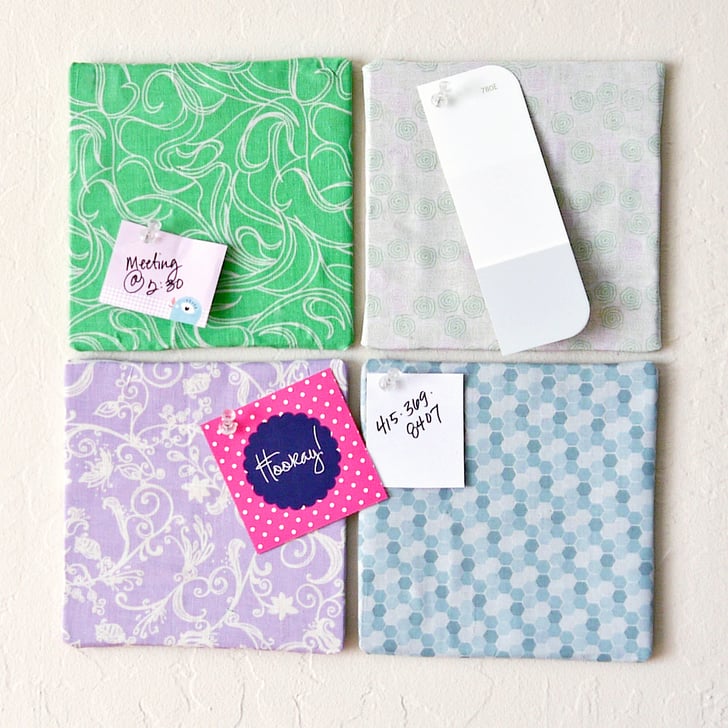 DIY FabricCovered Bulletin Boards POPSUGAR Smart Living