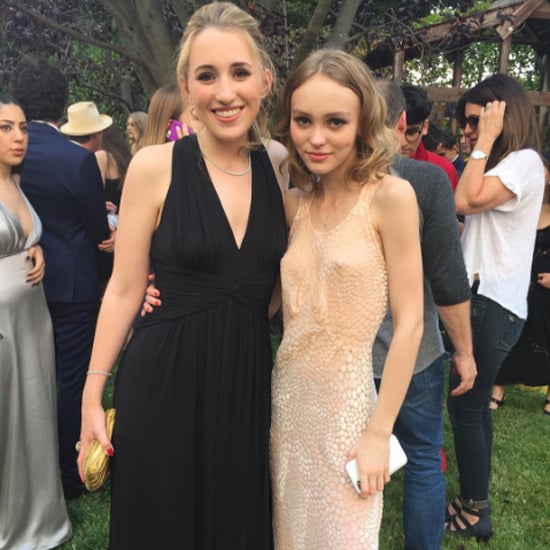 Lily-Rose Depp Prom Dress