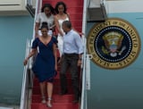 Sasha Malia Obama Appear Exchange