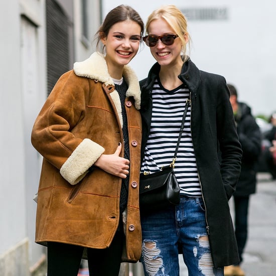 Model Street Style Fashion Week Fall 2015