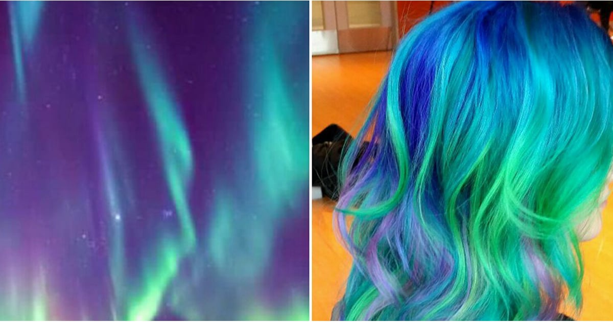 Aurora Borealis Hair Color Ideas Popsugar Beauty 