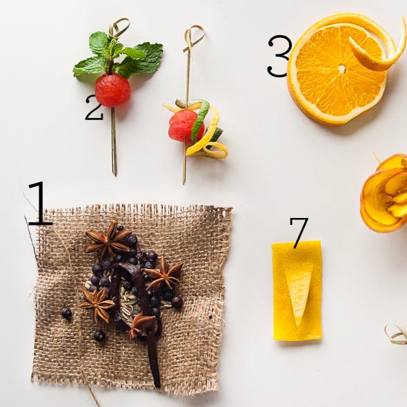 Gourmet Cocktail Garnishes POPSUGAR Food