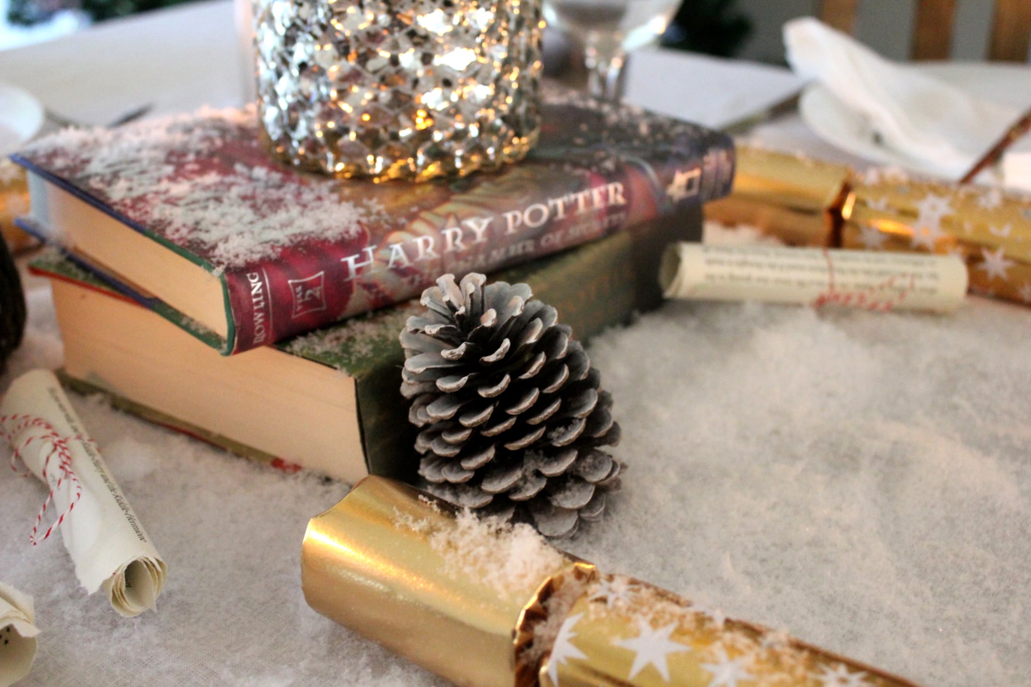 Stack Harry Potter books to add a special touch. | How to Have the Most