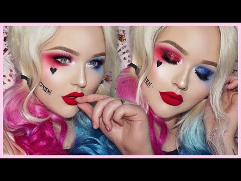 Harley Quinn YouTube Makeup DIY | POPSUGAR Beauty Australia