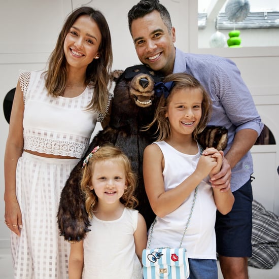 Jessica Alba and Her Family at a Pair of Thieves Event