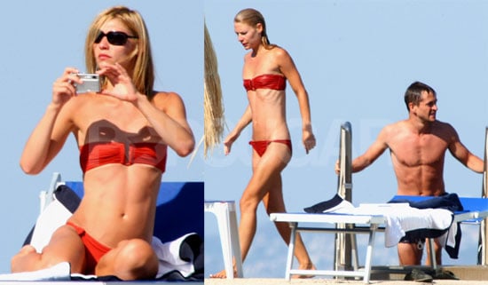 Cute small woman bikini Fetish beads jewelry