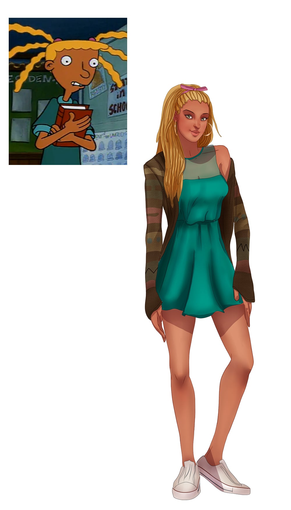 Nadine From Hey Arnold S Cartoons All Grown Up Popsugar Love Sex Photo Hot Sex Picture