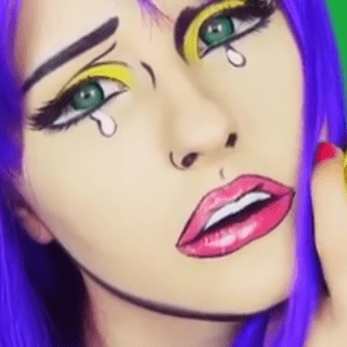 Comic-Book Halloween Makeup Tutorial | POPSUGAR Beauty