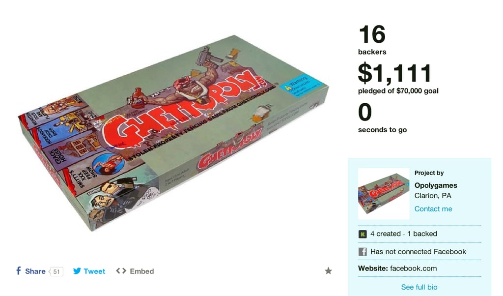 Kickstarter Fails POPSUGAR Tech