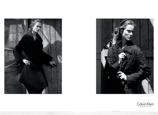 Jourdan Dunn, Edita Vilkeviciute, and Jac Are All Fall 2009 Calvin Klein Girls