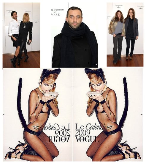 Terry Richardson Exhibition Opening For The 2009 Vogue Calendar