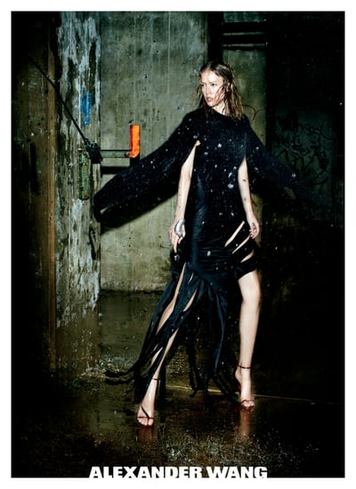 Alexander Wang Fall 2011 Ad With Raquel Zimmerman 2011-07-13 10:12:50