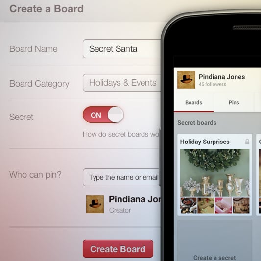 Pinterest Private Board POPSUGAR Tech