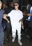 Justin Bieber Enjoys Night London