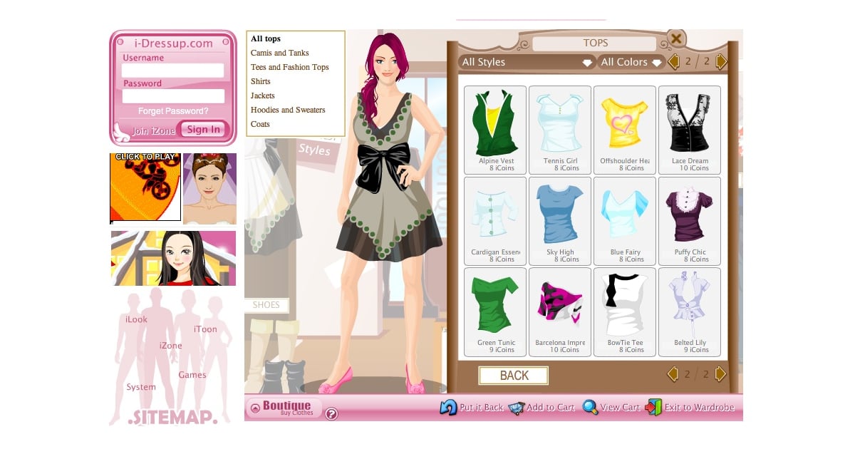 IDressup Lets You Play Virtual Dress Up POPSUGAR Tech