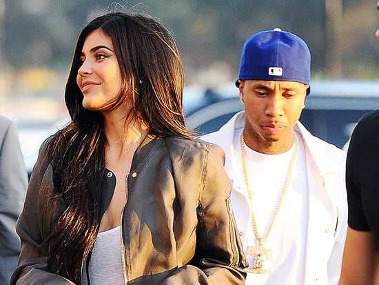 Kylie Jenner and Tyga Step Out Holding Hands at Kanye West's Premiere