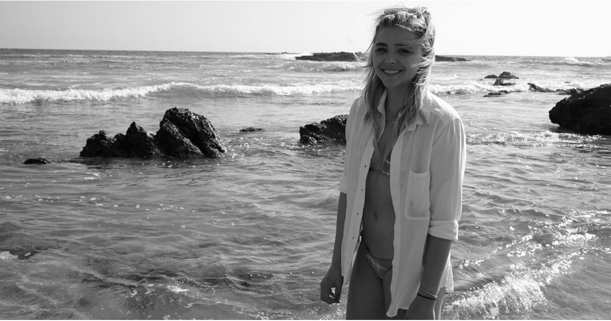 Chloe Grace Moretz Topless Beach Photo August 2016 Popsugar Celebrity