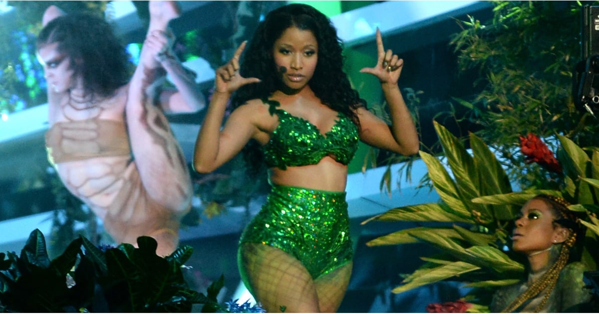 Nicki Minaj Performing Anaconda At The Vmas Video Popsugar 9973