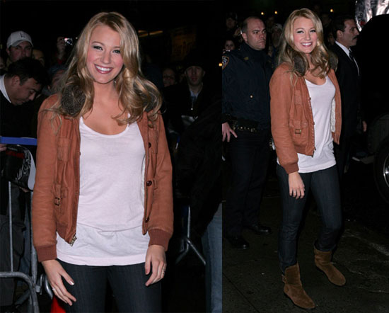Gossip Girl Blake Lively on David Letterman Gossip Girl Blake Lively on David Letterman