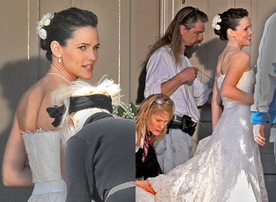 Jennifer Garner on the Set of Ghosts of Girlfriends Past Jennifer Garner on the Set of Ghosts of Girlfriends Past
