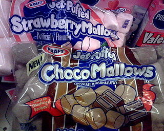 Chocolate and Strawberry Flavored Marshmallows Chocolate and Strawberry Flavored Marshmallows