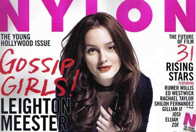 Fab Covers: Gossip Girl for Nylon Fab Covers: Gossip Girl for Nylon