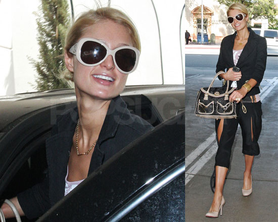 Paris Hilton Goes to Tanning Salon Paris Hilton Goes to Tanning Salon