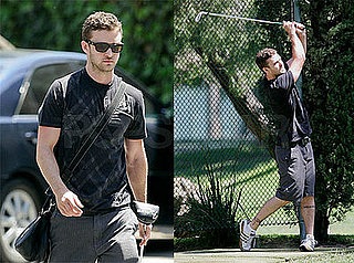 Photos of Justin Timberlake Playing Golf Photos of Justin Timberlake Playing Golf