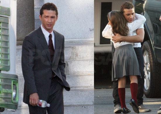 Photos of Shia LaBeouf on the Set of Eagle Eye Photos of Shia LaBeouf on the Set of Eagle Eye